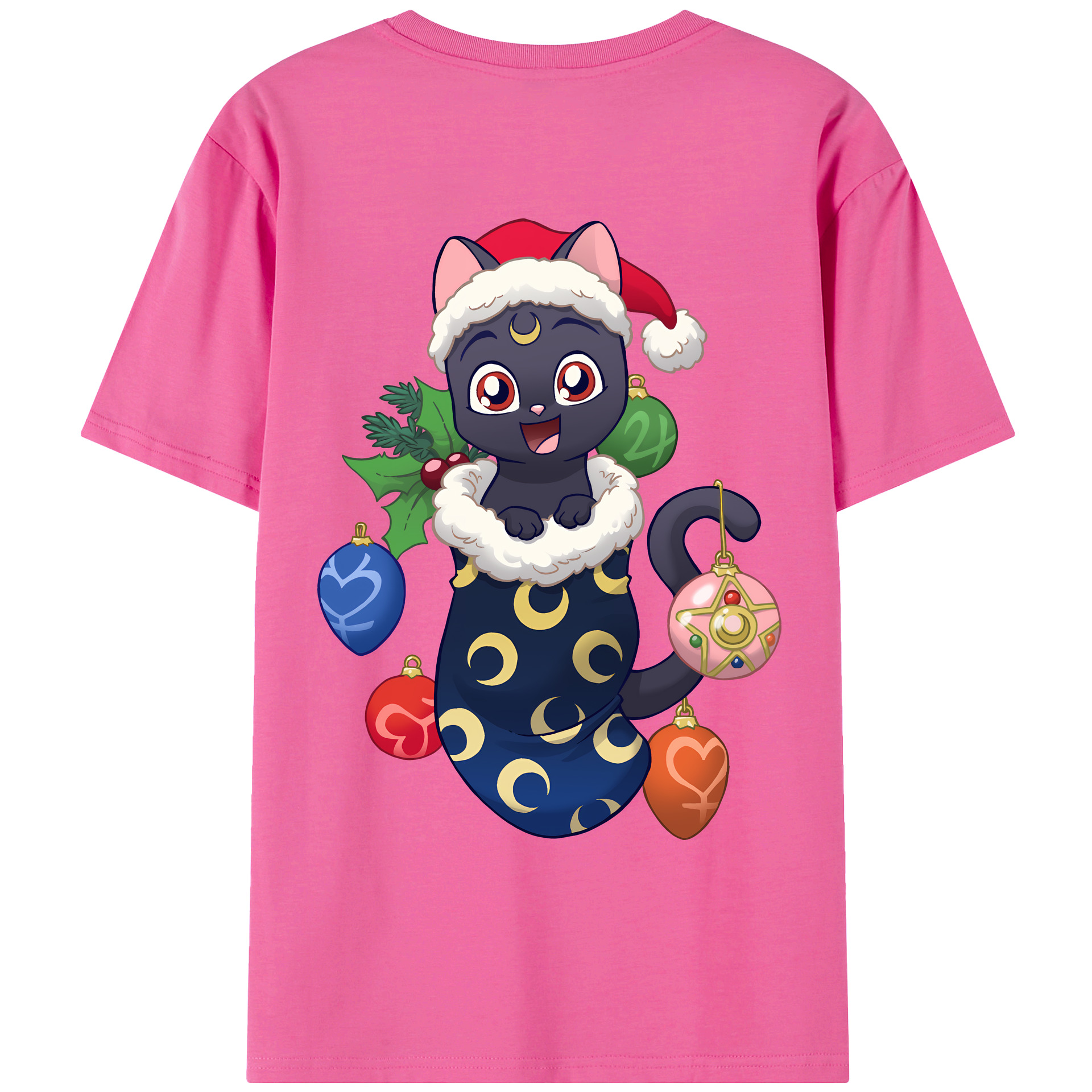 （画像用） 美少女戦士セーラームーン Sailor Moon レディース半袖Tシャツ(バックプリント)
